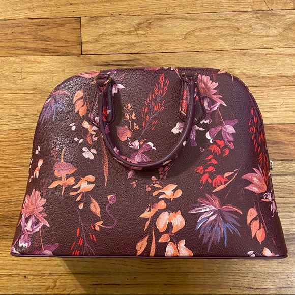 a new day Handbags - a new day • floral dome satchel